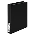 Wilson Jones® 3-Ring Binder, 1 1/2" Round Rings, 36% Recycled, Black