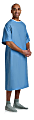 Medline Hyperbaric Patient Gowns, 63", Blue, Pack Of 12 1 thumbnail image