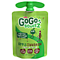 GoGo Squeez Applesauce Pouches, Apple Cinnamon, 3.2 Oz, Pack Of 18 Pouches