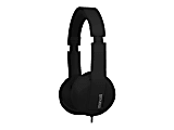 Maxell Solid 2 - Headphones with mic - full size - wired - 3.5 mm jack - black 1 thumbnail image