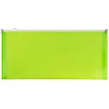 JAM Paper® #10 Plastic Envelopes, Zipper Closure, Green, Pack Of 12 1 thumbnail image