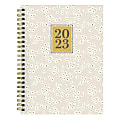 TF Publishing Medium Weekly/Monthly Planner, 6-1/2" x 8", Blossoms, January To December 2023