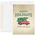 Custom Full-Color Holiday Cards With Envelopes, 5" x 7" Holiday Cargo, Box Of 25 Cards 1 thumbnail image