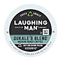 Laughing Man Single-Serve Coffee K-Cup® Pods, Medium Roast, Dukale's Blend, Carton Of 22