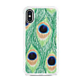 OTM Essentials Tough Edge Case For iPhone® 11, Green Peacock Feathers, OP-ACP-Z128A