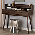 Baxton Studio Joscha 41"W Writing Desk, Brown 1 thumbnail image