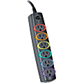 Kensington® SmartSockets® Standard Strip Surge Protector, 945 Joules, 6-Outlet, 7' Cord 1 thumbnail image