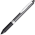 Pentel® Oh! Gel Retractable Gel Pen, Medium Point, 0.7 mm, Carbon Fiber Barrel, Black Ink