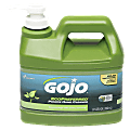 SKILCRAFT® GOJO® Eco-Preferred Pumice Lotion Hand Soap Cleaner, Lime Scent, 128 Oz, Carton Of 6 Bottles (AbilityOne 8520-01-647-1707) 1 thumbnail image