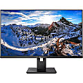 Philips 328B1 32" Class 4K UHD LCD Monitor - 16:9 - Textured Black - 31.5" Viewable - Vertical Alignment (VA) - WLED Backlight - 3840 x 2160 - 16.7 Million Colors - Adaptive Sync - 350 Nit - 4 ms - 60 Hz Refresh Rate - HDMI - DisplayPort - USB Hub