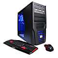 CyberPowerPC Gamer Ultra GUA540 Gaming Desktop Computer - FX-Series FX-6300 - 8 GB RAM - 1 TB HDD - Black, Blue - Windows 10 Home 64-bit - AMD Radeon R5 230 1 GB - DVD-Writer