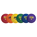 Champion Sports 10 Inch Poly Playground Ball Set - 10" - Red, Orange, Yellow, Green, Blue, Purple - 6 / Set
