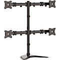 StarTech.com Quad Monitor Stand - Crossbar - Steel - Monitors up to 27"- Vesa Monitor - Computer Monitor Stand - ARMBARQUAD 1 thumbnail image