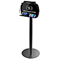 ChargeTech S9 Freestanding Phone Charging Station, Black, CT-300024 1 thumbnail image