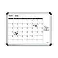 The Board Dudes Perpetual Dry-Erase Calendar, 35" x 47", White 1 thumbnail image