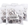 SICURIX ID Badge Holder Strap Clip Adapter, 2/5", Clear, Box of 25 1 thumbnail image