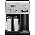 Cuisinart Coffeemaker with Hot Water System - Programmable - 1.56 quart - 10 Cup(s) - Multi-serve - Yes - Black - Stainless Steel 1 thumbnail image
