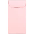 JAM Paper® Coin Envelopes, #7, Gummed Seal, Baby Pink, Pack Of 25