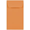 JAM PAPER #3 Coin Business Colored Envelopes, 2 1/2 x 4 1/4, Brown Kraft Manila, 25/Pack