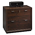 Sauder® Forte Collection Lateral File, 28 5/8"H x 32 3/8"W x 19 7/8"D, Dark Alder 1 thumbnail image