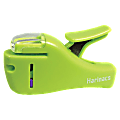Kokuyo Compact Staple-Free Stapler, 3 7/16" x 1" x 2", Light Green 1 thumbnail image