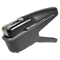 Kokuyo Full-Size Staple-Free Stapler, 5 3/8" x 1 1/4" x 3 3/4", Black 1 thumbnail image