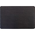 Apache Mills ProChef Basketweave Comfort Chef Mat, 20"H x 30"W, Black