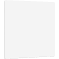 Lorell DIY Frameless Magnetic Glass Board - 36" (3 ft) Width x 36" (3 ft) Height - White Glass Surface - Aluminum Frame - Rectangle - Magnetic - 1 Each