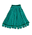 Rubbermaid Commercial 24 Oz. Microfiber Tube Wet Mop, 1" Headband, Green, FGT81306GR00 1 thumbnail image