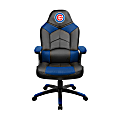 Imperial MLB Faux Leather Oversized Computer Gaming Chair, Chicago Cubs 1 thumbnail image