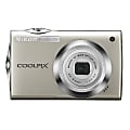 Nikon® Coolpix® S4000 12.0-Megapixel Digital Camera, Champagne Silver