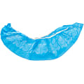 Impact PolyLite Shoe Covers - Recommended for: Hospital, Laboratory, Food Processing, Painting - Large Size - Snap Closure - Blue - 150 / Carton 1 thumbnail image