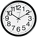 TEMPUS Commercial Wall Clock, Black 1 thumbnail image