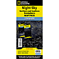 National Geographic Night Sky, Stargazer Map Pack Bundle, Folded: 4.25" x 9.25" , Flat: 25.25" x 18.5" 1 thumbnail image