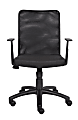 Boss Budget Mesh Task Chair With T-Arms, Black 1 thumbnail image