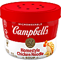 Campbell's R&W Homestyle Chicken Noodle Bowls, 15.4 Oz, Case Of 8 Bowls