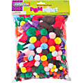 Creativity Street Pom Pons Class Pack - Classroom - Recommended For 3 Year - 300 / Pack - Assorted 1 thumbnail image