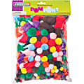 Creativity Street Pom Pons Class Pack - Classroom - Recommended For 3 Year - 300 / Pack - Assorted