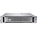 HP ProLiant DL180 G9 2U Rack Server - 1 x Intel Xeon E5-2609 v3 Hexa-core (6 Core) 1.90 GHz - 8 GB Installed DDR4 SDRAM - 12Gb/s SAS, Serial ATA Controller - 0, 1, 5 RAID Levels - 1 x 550 W 1 thumbnail image