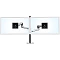 Ergotron Desk Mount for Monitor - Polished Aluminum - Adjustable - 2 Display(s) Supported - 40" Screen Support - 45549026 1 thumbnail image