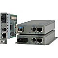 Omnitron Systems iConverter 10/100M2 UTP to Fiber Media Converter and Network Interface Device - 1xRJ45  - 8911N1 1 thumbnail image