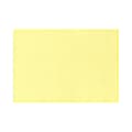 LUX Mini Flat Cards, #17, 2 9/16" x 3 9/16", Lemonade Yellow, Pack Of 50