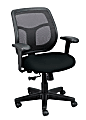 WorkPro® Apollo MT9400 Ergonomic Low-Back Task Chair With Antimicrobial Vinyl, Black