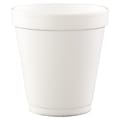 Dart® Squat Hot/Cold Foam Cups, 10 Oz, White, Case Of 1000