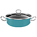 Vasconia® Elegance Steel Nonstick Casserole Dish, 5 Qt, Teal 1 thumbnail image