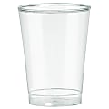 Amscan Plastic Tumblers, 10 Oz, Clear, Pack Of 72 Tumblers