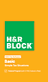H&R Block Basic 2022 Tax Software, Windows®/Mac, Download 1 thumbnail image