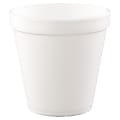 Dart Foam Food Containers, 16 Oz, White, 25 Containers Per Bag, Carton Of 20 Bags 1 thumbnail image
