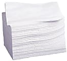 Medline Deluxe Dry Disposable Washcloths, 10" x 13", White, Pack Of 50 Washcloths, Case Of 10 Packs 1 thumbnail image