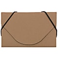 JAM Paper® Business Card Case, 3 1/2" x 2 1/4" x 1/4", Natural Kraft 1 thumbnail image